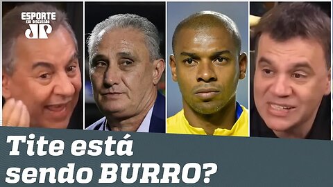 Afinal: Tite está sendo BURRO na Copa América? Debate PEGA FOGO!