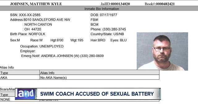 Hoover High School swim coach of more than 15 years accused of sexual battery