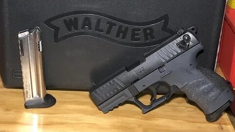 Walther P22-Great Training Pistol for the Money or Picky Eater? FIRST SHOTS