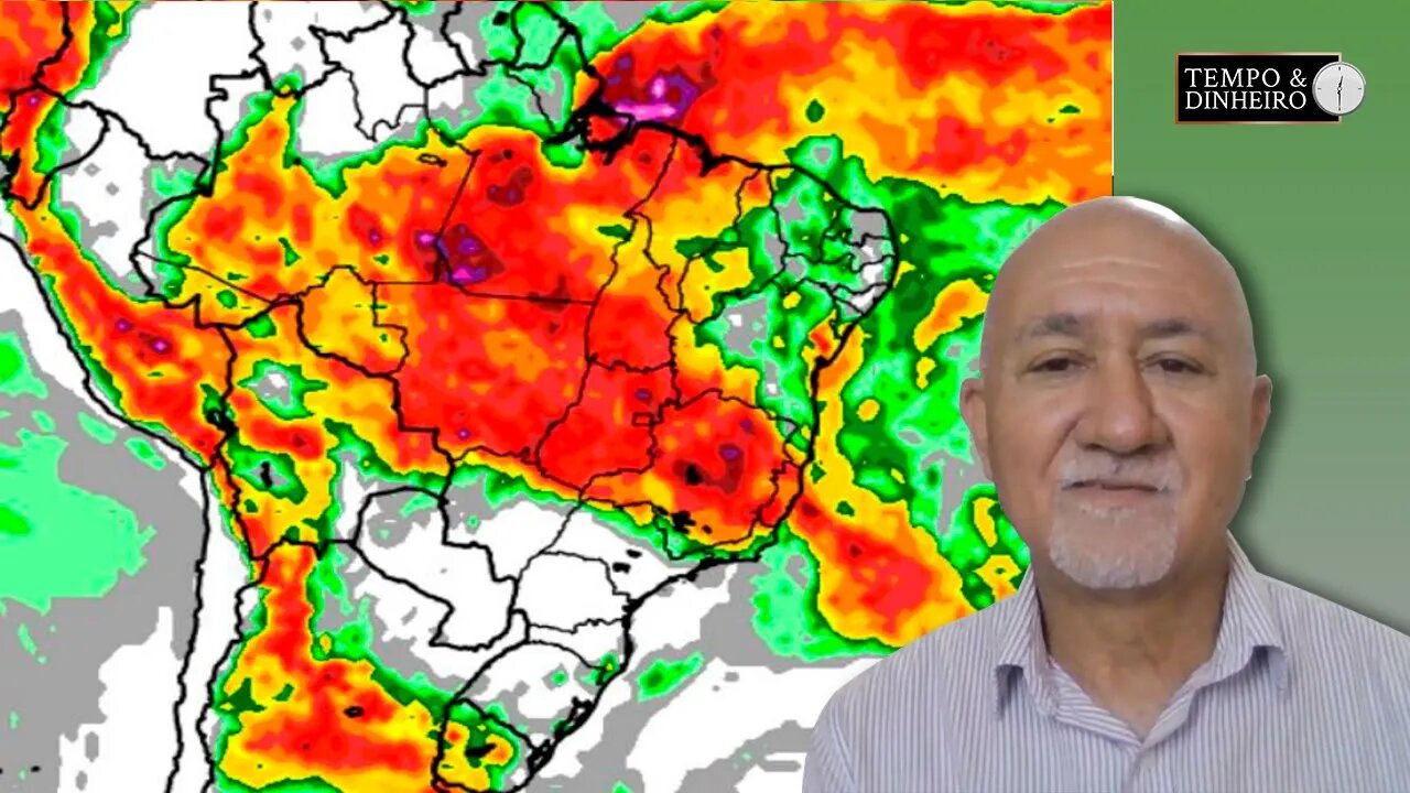Boas chuvas em MG e GO e chuvas isoladas no RS