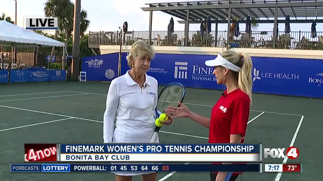 Finemark Women's Pro Tennis Championship 7 a.m.