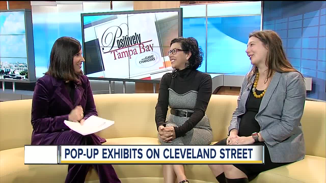 Positively Tampa Bay: World Class Art "popping Up" on Cleveland Street