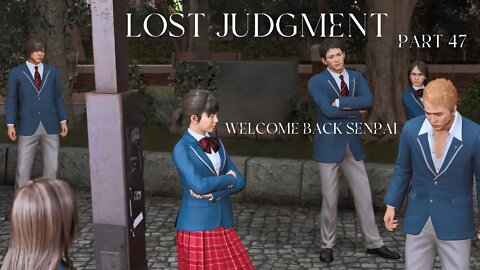 Lost Judgment Part 47 - Welcome Back Senpai
