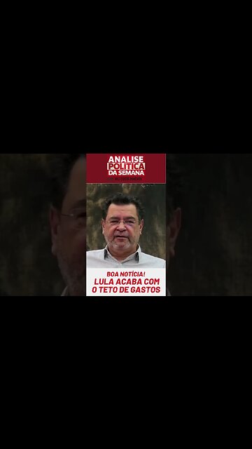 Boa notícia! Lula acaba com o teto de gastos