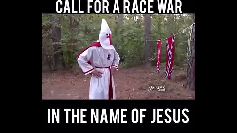 Christians KKK just want white people