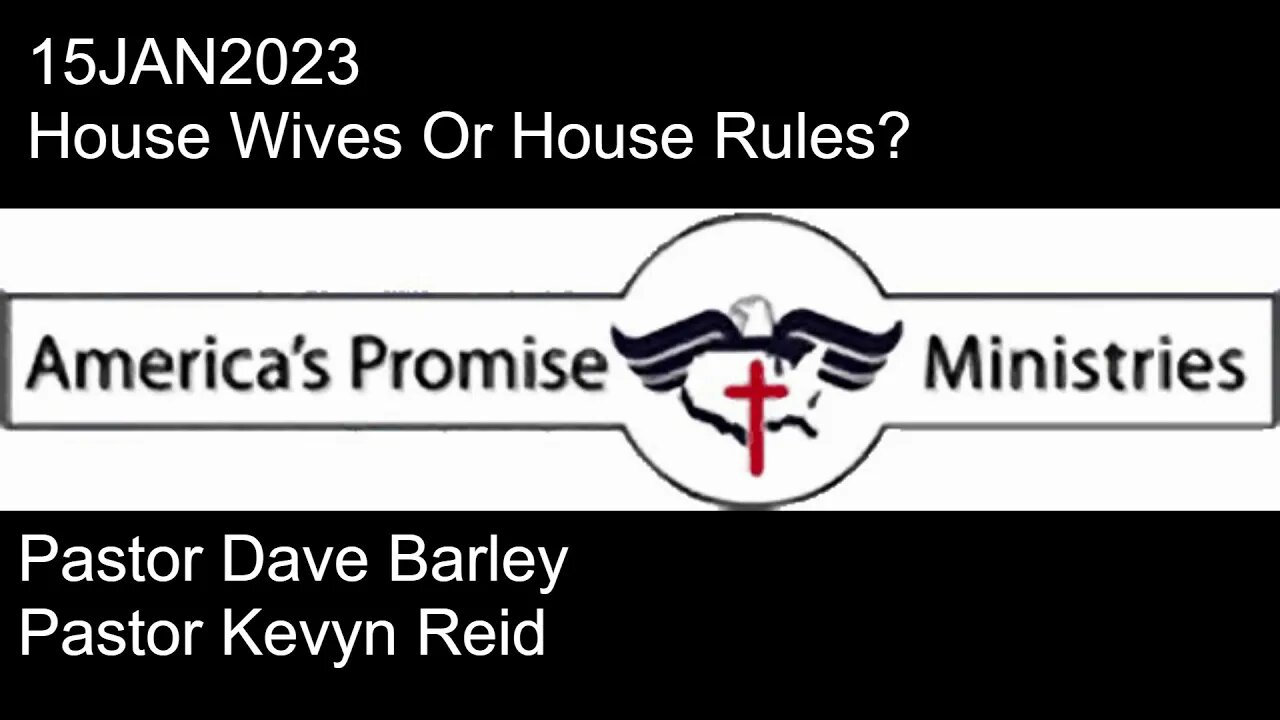 15JAN2023 - House Wives Or House Rules?