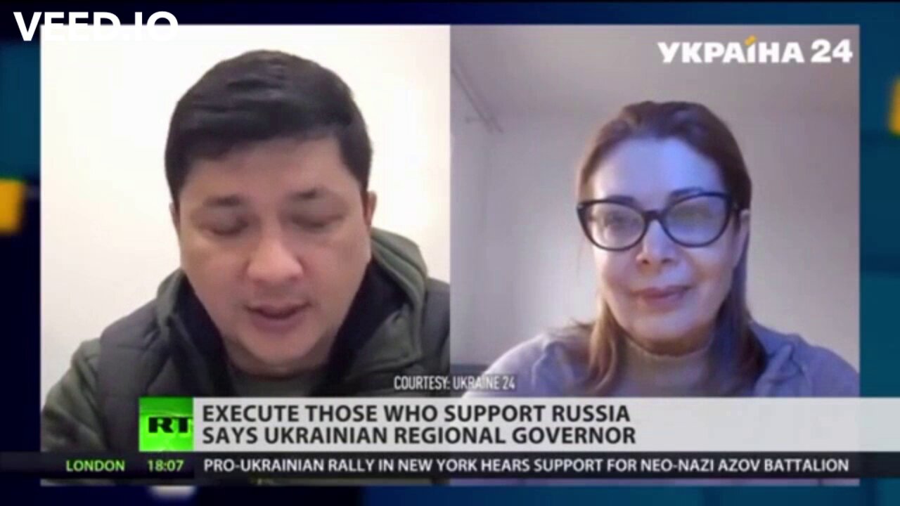 Vitaly Kim, the governor of Ukraine's Nikolaev region said citizens cooperating with Russia will face extrajudicial execution, adding that he is "not afraid of this word."