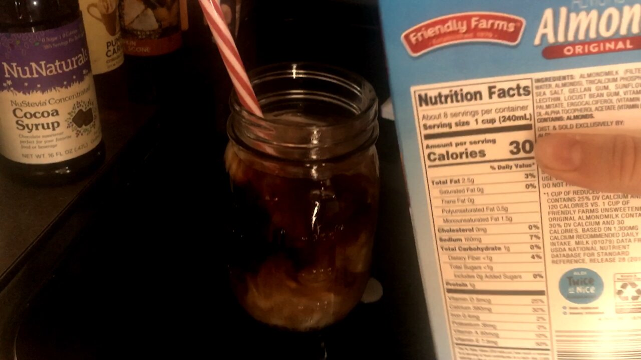 Homemade iced coffe