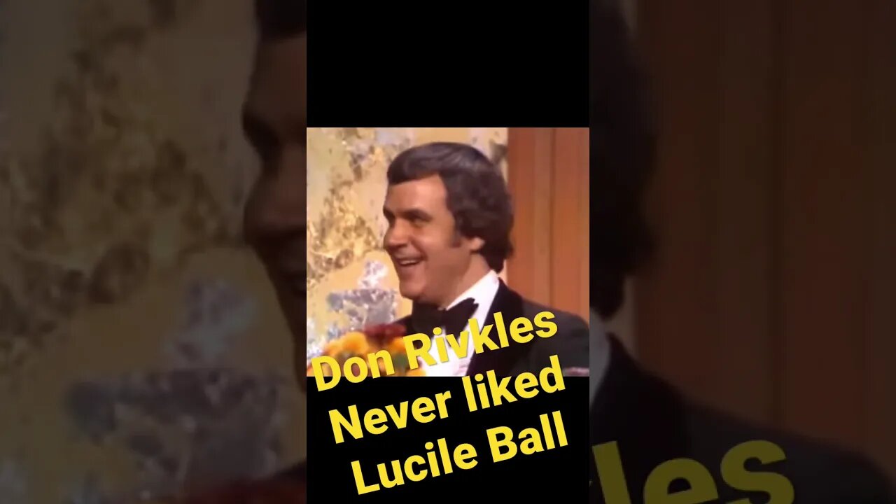 Don Rickles- “ I don’t love Lucy!”