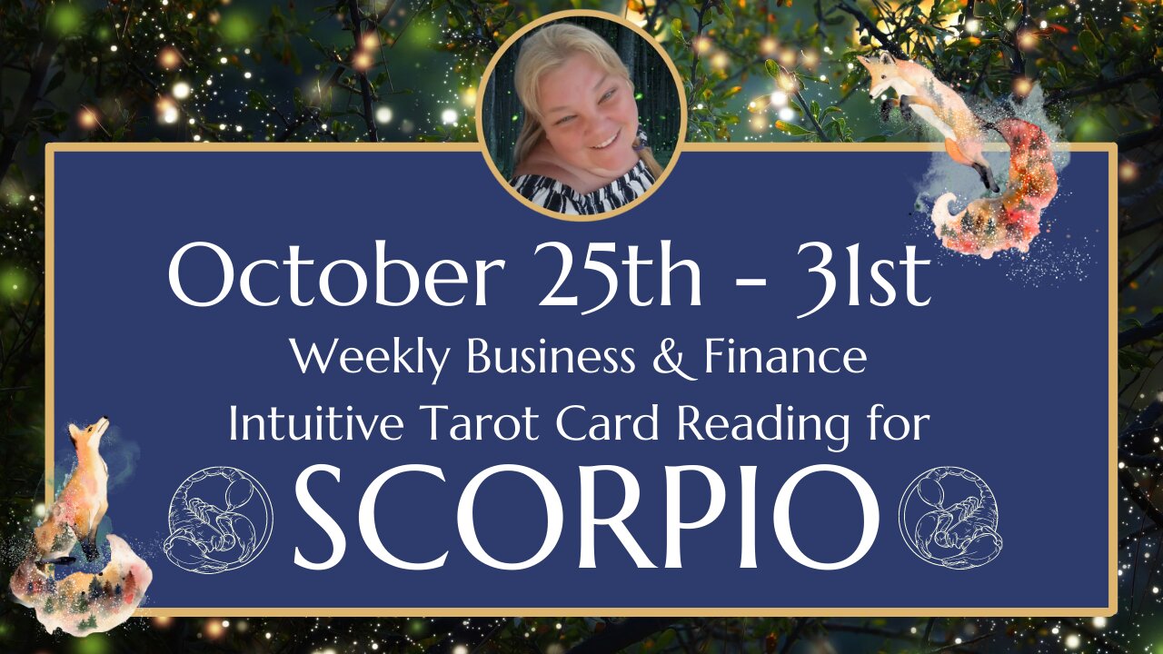 ♏ SCORPIO 🦂 | OCTOBER 25th - 31st | Find SUPPORT! | Weekly BUSINESS Tarot Reading
