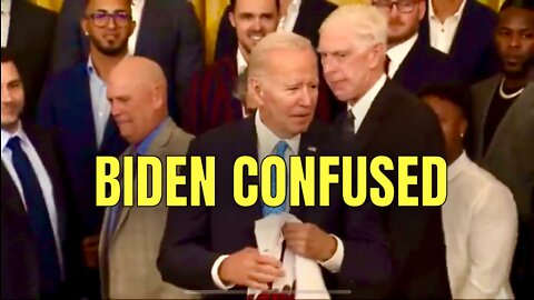 Joe Biden looked totally LOST today - Somebody Fire his Handlers for giving him NO Direction 🤷‍♂️