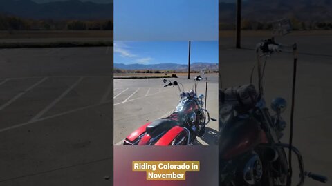 Road King Ride in Colorado