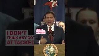 DeSantis Responds to Trump Attacks | #shorts
