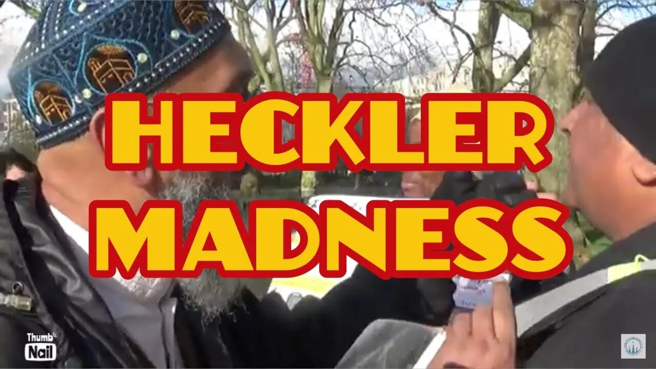 Madness at Speakers Corner. Leave you comments below.