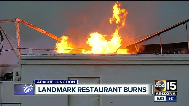 Landmark family restaurant gone after devastating fire