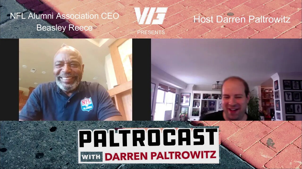 NFL Alumni Association's Beasley Reece interview with Darren Paltrowitz