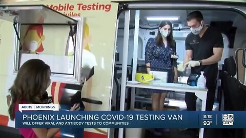 Mobile coronavirus test launches in Phoenix