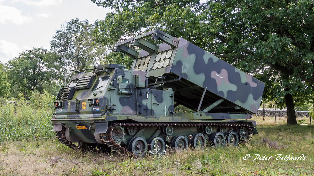 UKRAINE MILITARY USES US M270 MLRS FOR THE FIRST TIME AT NOVOBAKHMUTKA REGION DONETSK