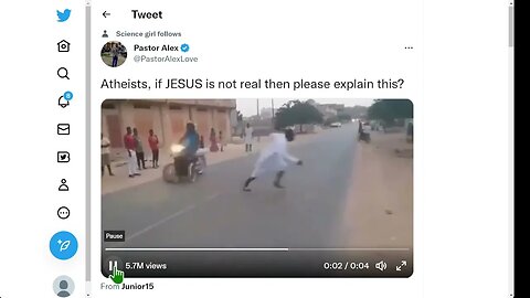 🟨 [完全缺乏想像力] 無神論者，如果耶穌不是真的那麼請解釋一下？