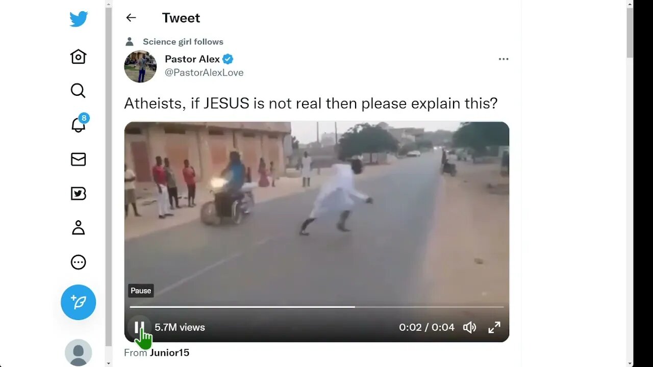 🟨 [完全缺乏想像力] 無神論者，如果耶穌不是真的那麼請解釋一下？