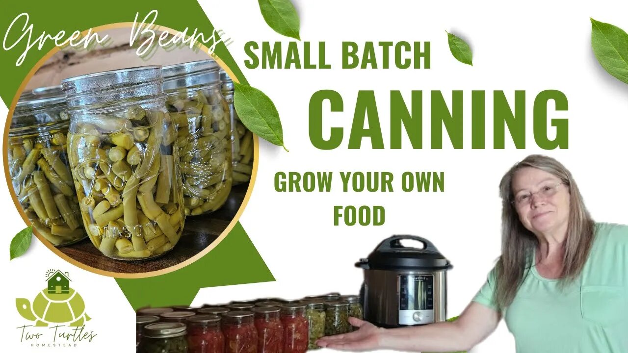 Master the Art of Small Batch Pressure Canning for Green Beans!