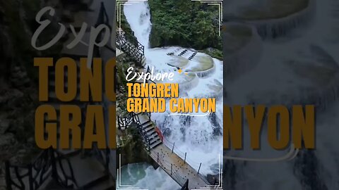 Explore Tongren Grand Canyon ♥️ #shorts #tiktok #China #asmr