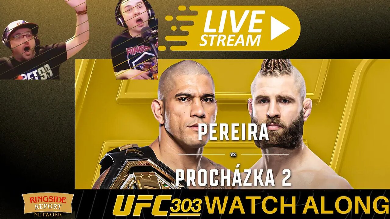 #UFC303 WATCH ALONG | Instant Reactions- REPLAY🟥