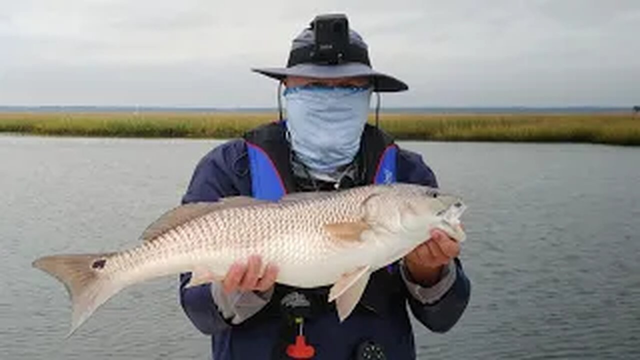 Big Redfish Fun with Tammy