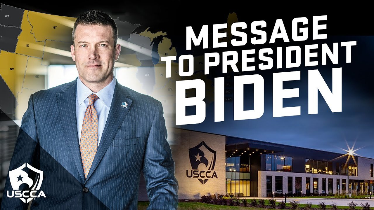 MUST WATCH: Message to President Biden On Commonsense Gun Law Reforms from Tim Schmidt