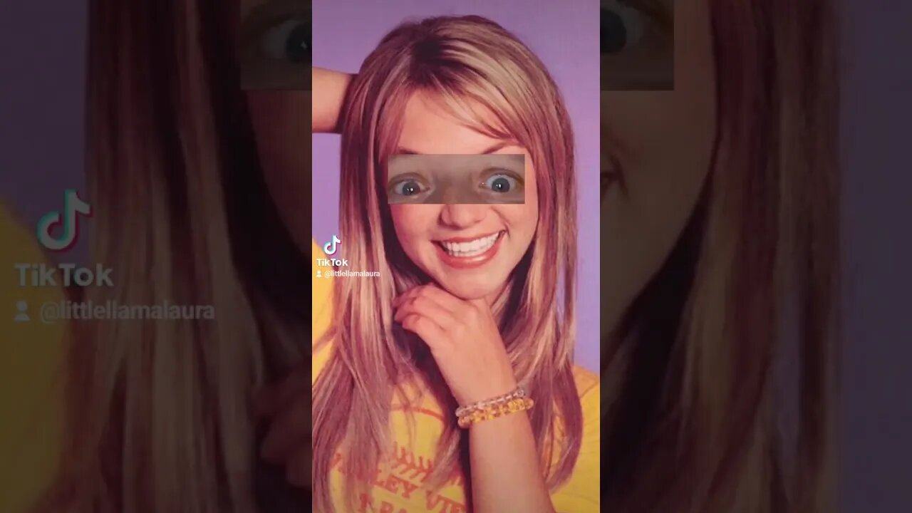 if Britney spears had my eyes #tiktok #tiktoktrend