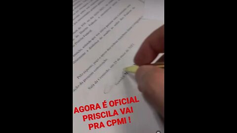 AGORA É OFICIAL - ANA PRISCILA AZEVEDO FOI CONVOCADA PARA DUAS CPI’s - CLDF e CPMI CN.