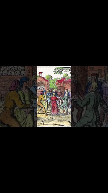 Hundreds Died From Dancing Mania 😱 #shorts