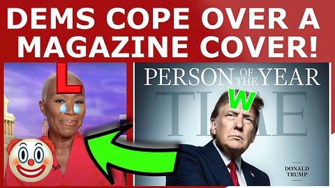 Joy Reid MELTS DOWN About Trump's TIME Cover!