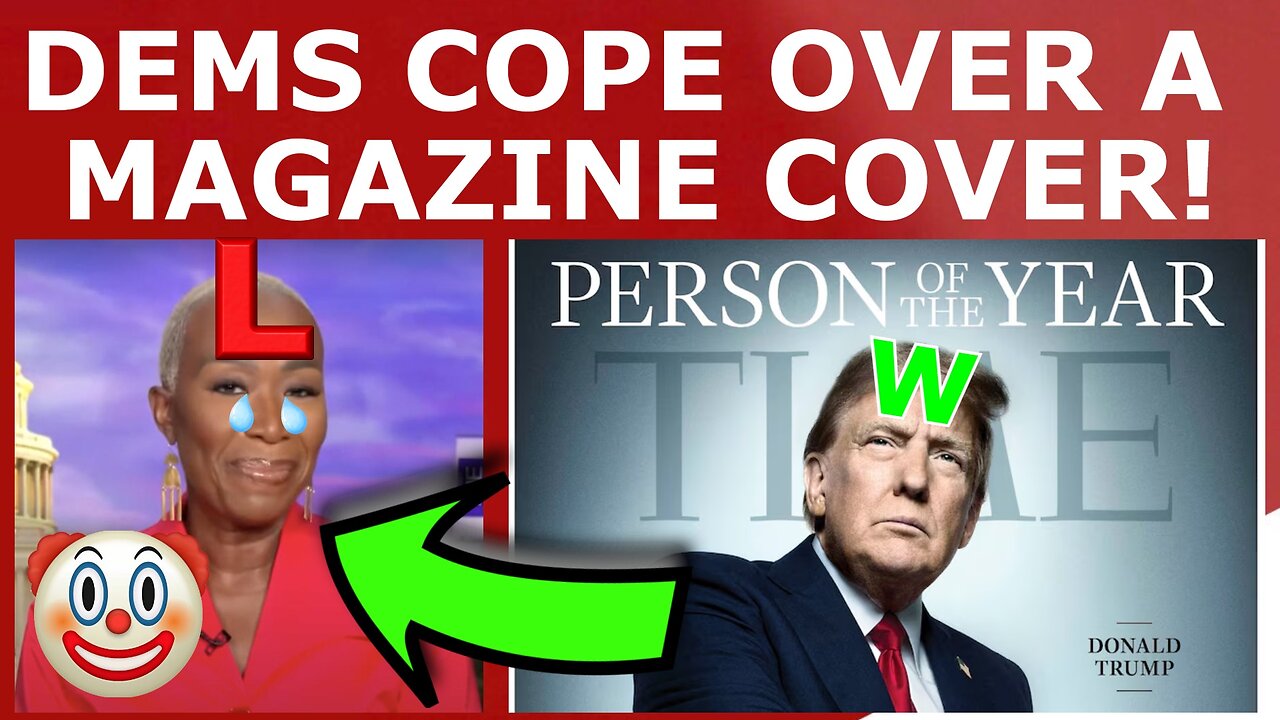 Joy Reid MELTS DOWN About Trump's TIME Cover!