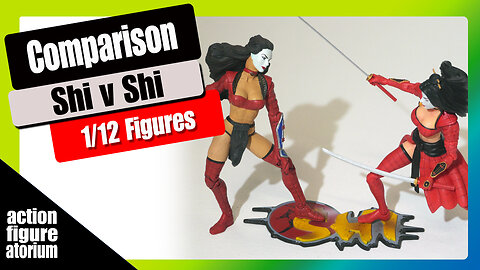 Executive Replicas' SHI vs Dark Horse Comics' SHI action figures | More than just a review