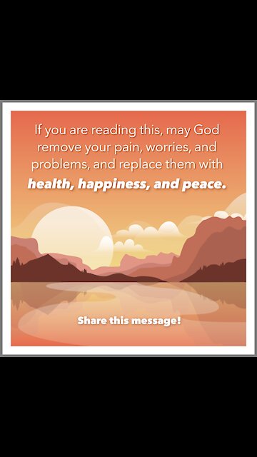 May God Replace Your Worries and Fear [GMG Originals]