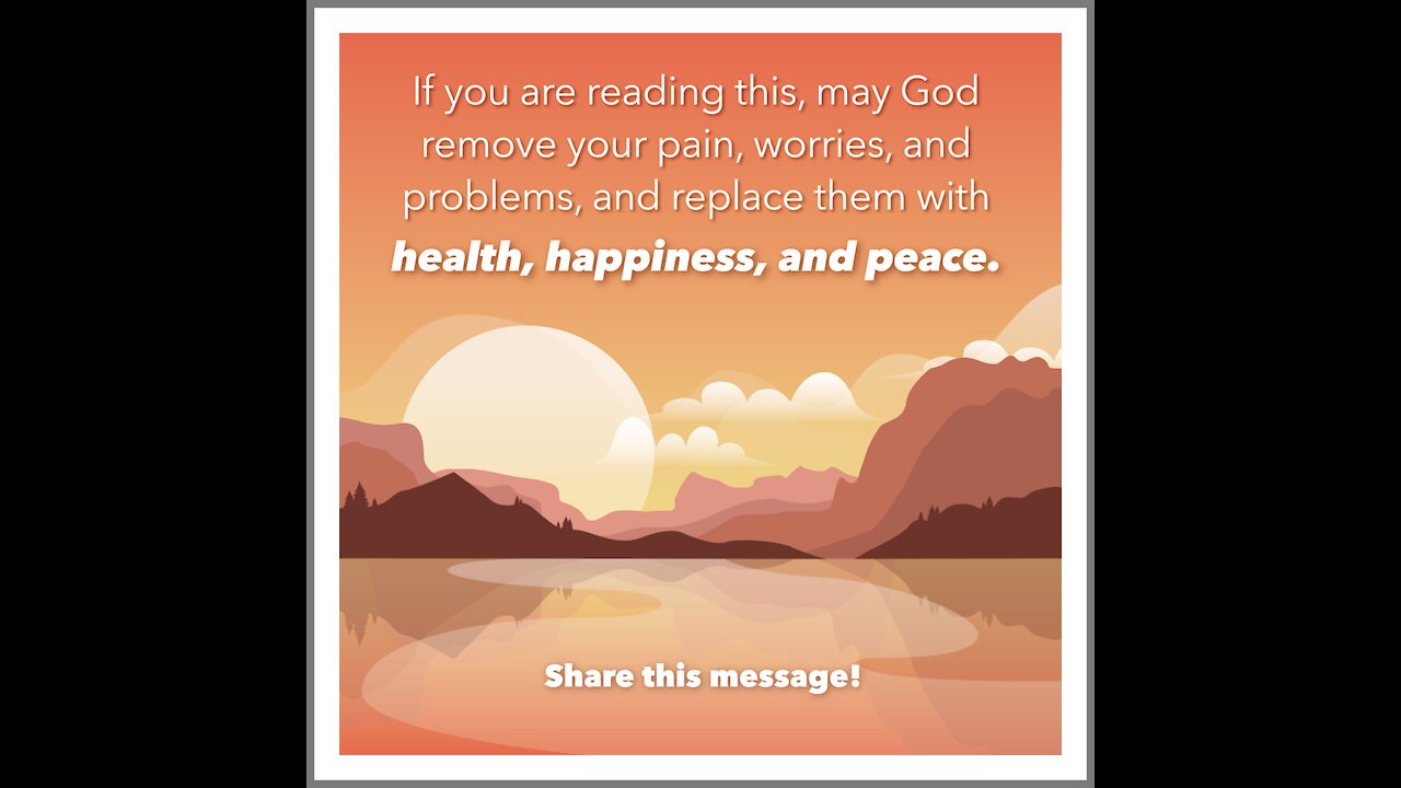 May God Replace Your Worries and Fear [GMG Originals]