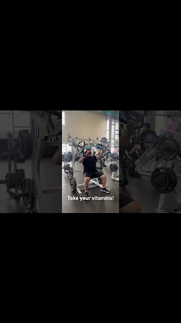 Take your vitamins! #shorts #healthclubs #supplements #vitamins #workout #fitnessfor10