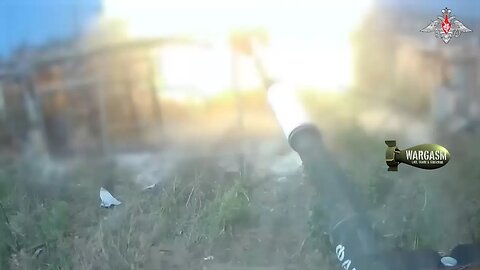 Russian T-90 tank at work in Maryinka