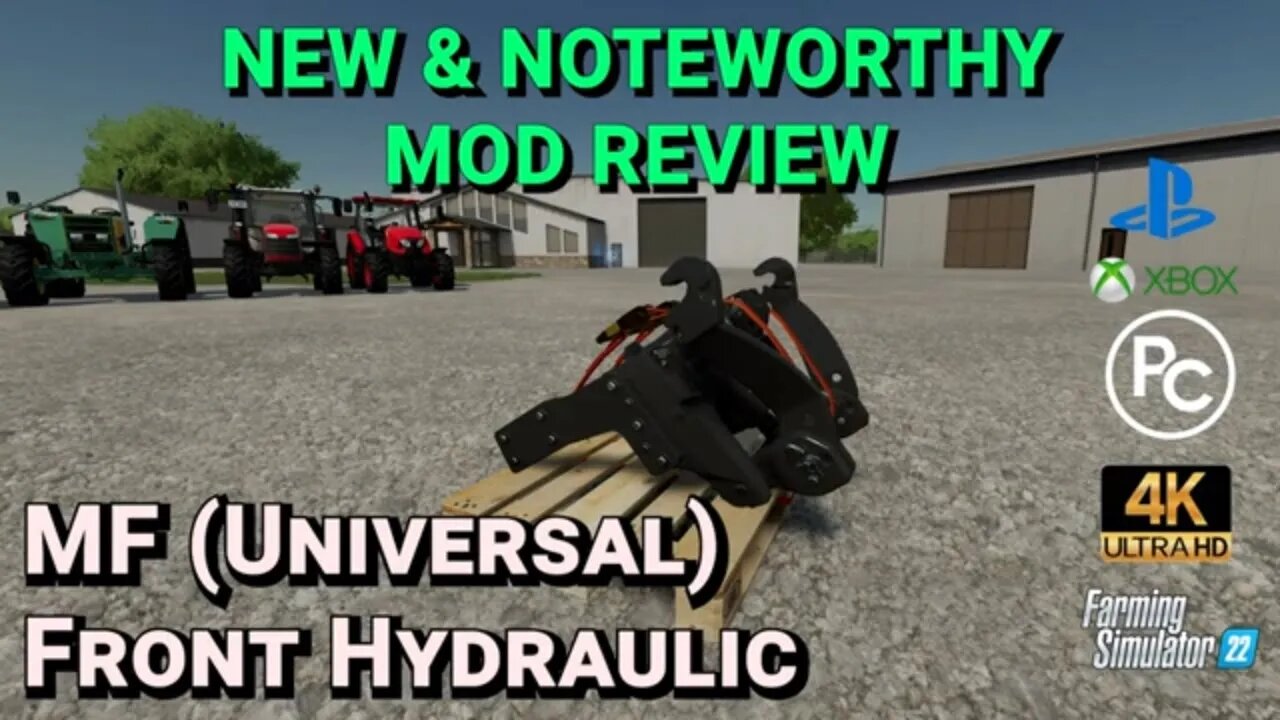 Universal Front Hydraulic | Mod Review | Farming Simulator 22