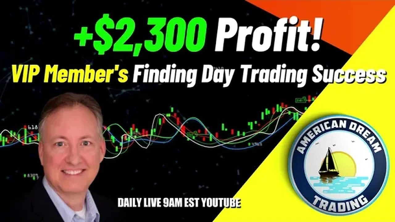 The Road To Success - How Our VIP Member Achieved +$2,300 Profit In Day Trading