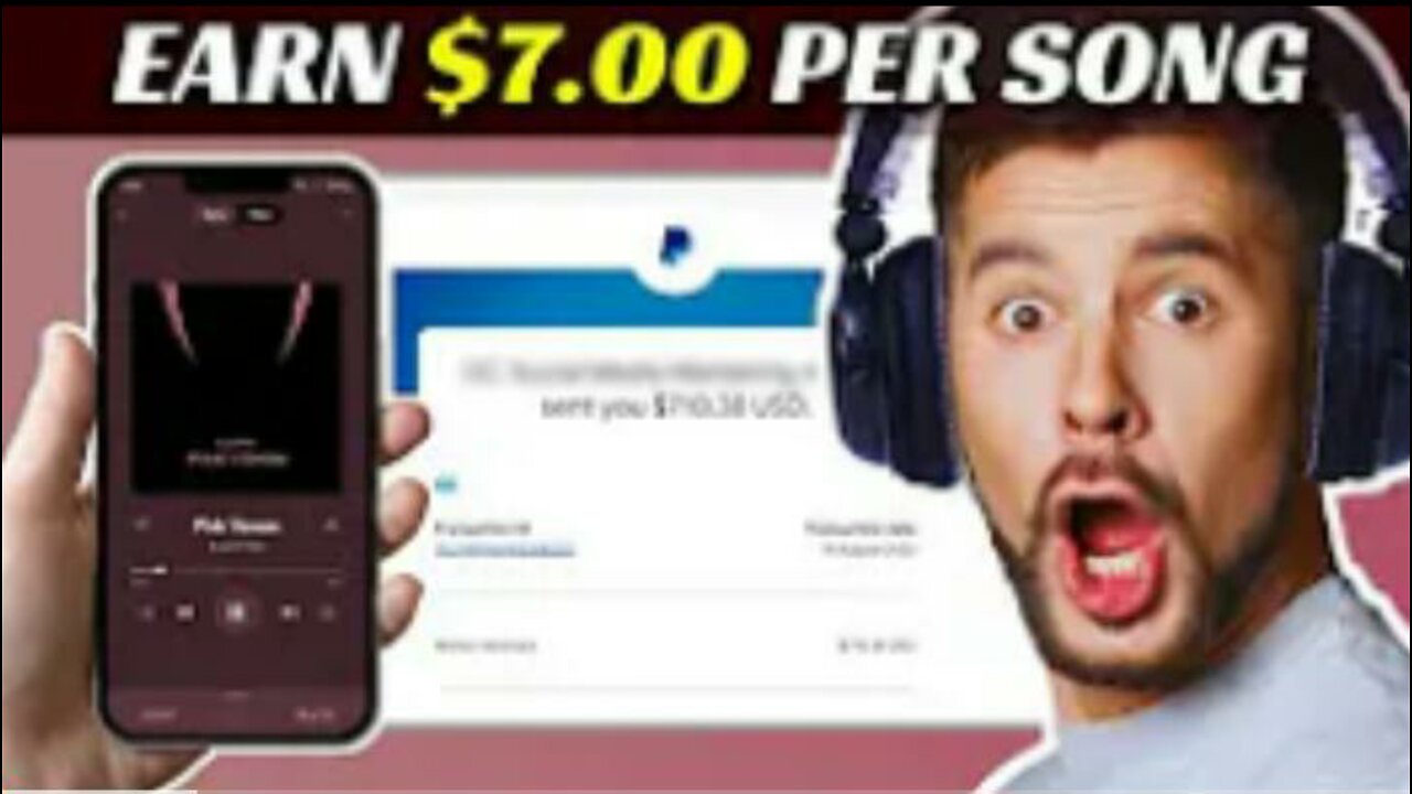 Earn $700 Just By Listening To Music! (Make Money Online From Home 2022)