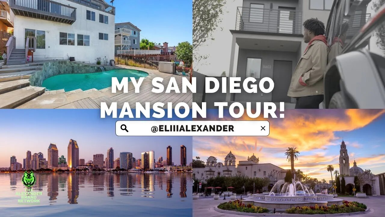 CHECKOUT MY MANSION IN SAN DIEGO!!!!!