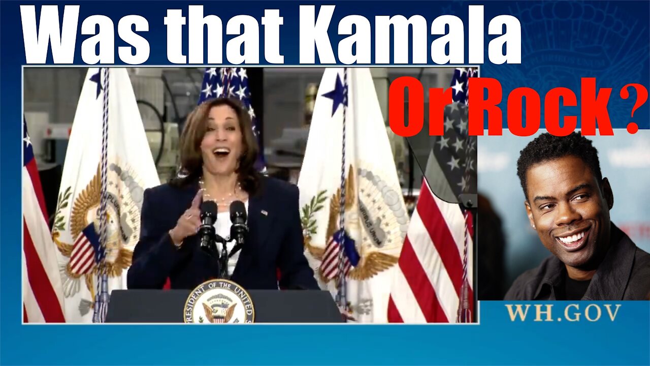 Kamala Harris Lands Chris Rock Level Joke -- She's SOOOO Awwwesome!