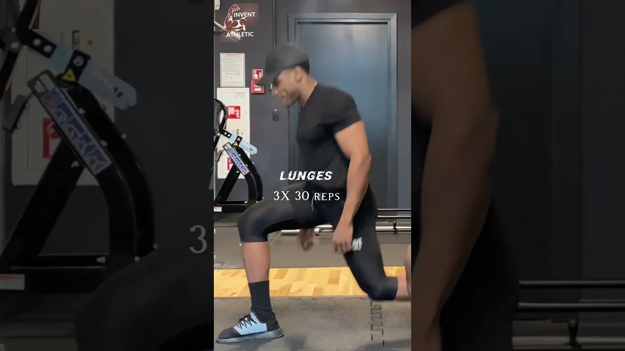 Build stronger legs with Lunges #shorts #legworkout #lunges #squat