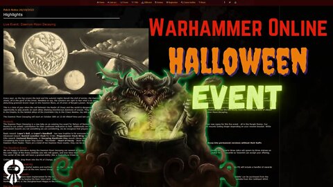 Warhammer Online: Return of Reckoning - Halloween Event News