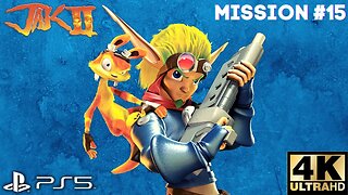 Jak II Mission #15: Rescue Ashelin At Pumping Station | PS5, PS4 | 4K (No Commentary Gaming)