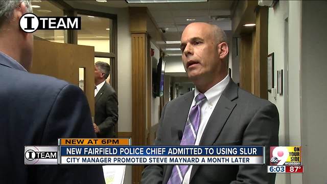 I-Team: New Fairfield police chief admits to using slur, exposing himself