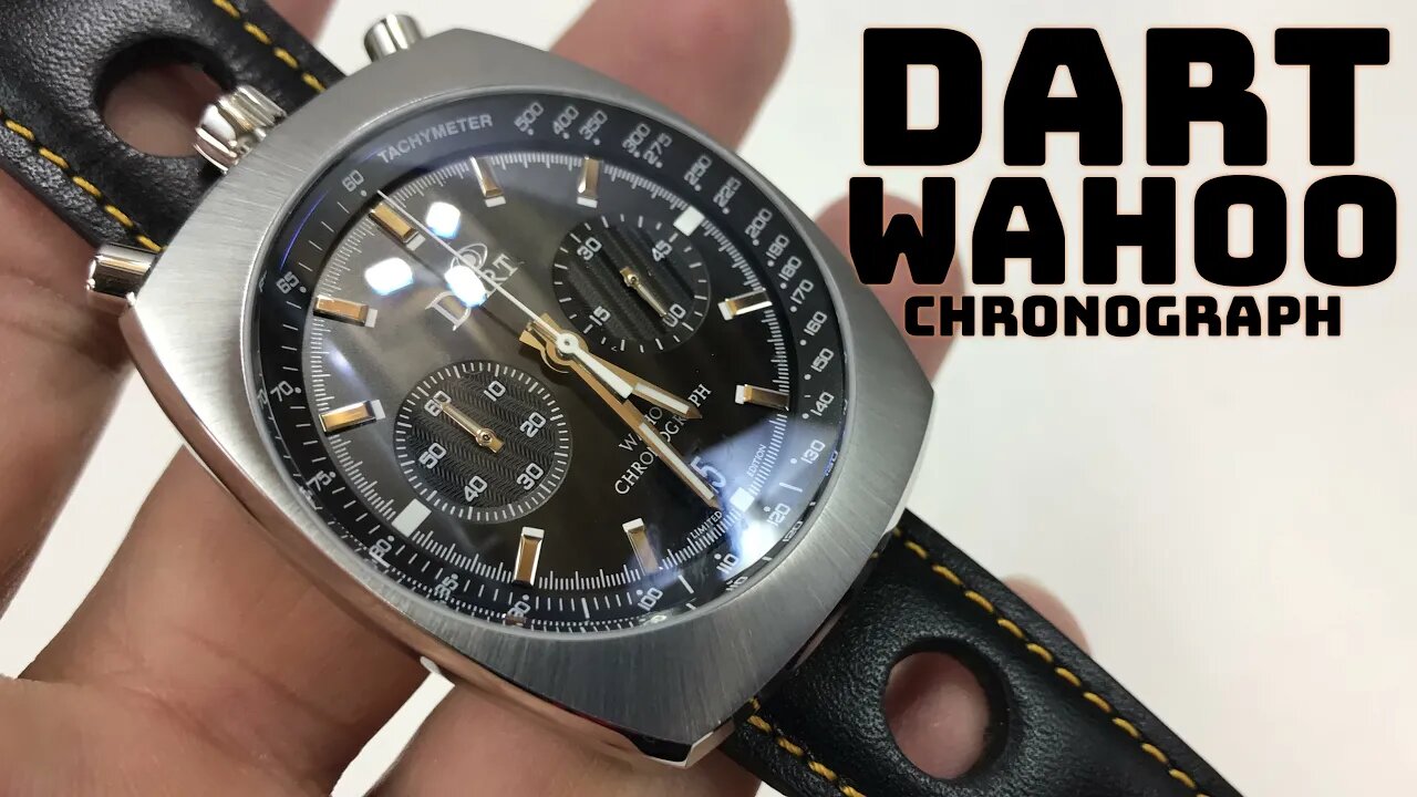 Wahoo Bullhead Chronograph Watch by Dart Watches Review