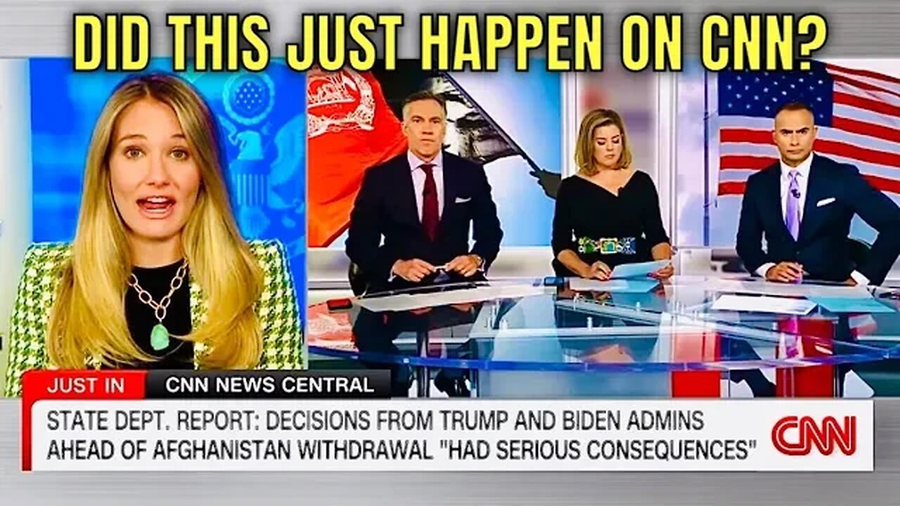 WOW! CNN actually CALLED OUT Biden Administration for this Afghanistan Report Holiday Dump